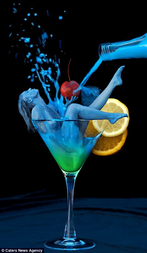 藏在美食里的人體藝術