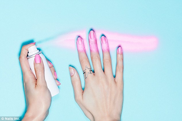 噴霧指甲油來了!史上最快的美甲