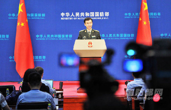 關于南海問題，我國軍方的霸氣回應