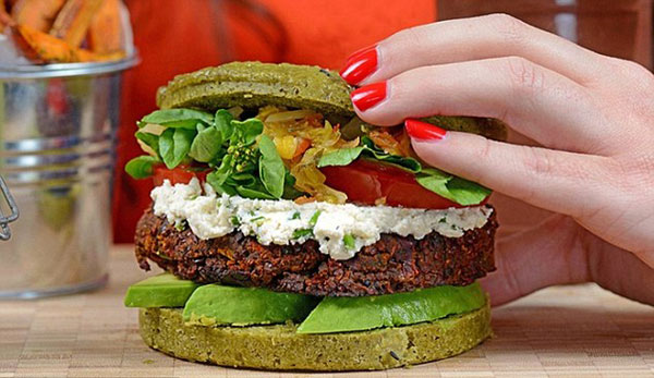 速來圍觀:世界上“最健康的漢堡”