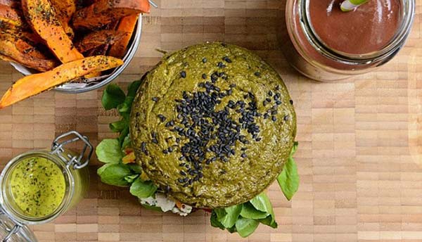 速來圍觀:世界上“最健康的漢堡”