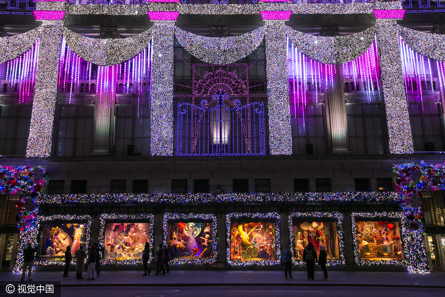 圣誕季從這里開始！最美圣誕節展示櫥窗欣賞（組圖）