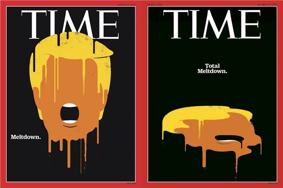 川普當(dāng)選《時代》2016年度人物