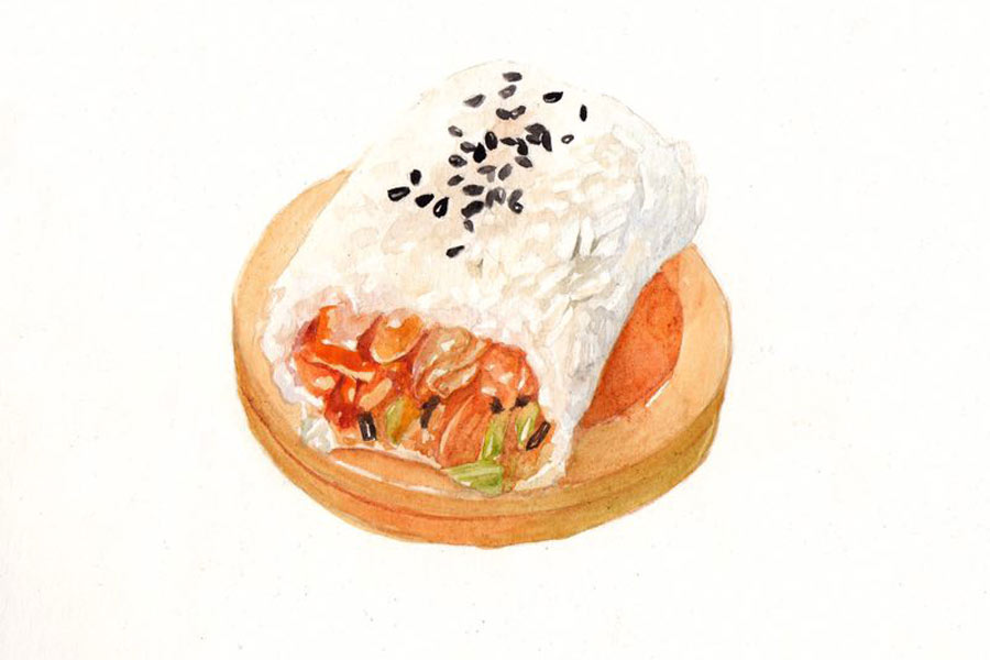 讓人垂涎欲滴的中國早餐美食彩繪（組圖）