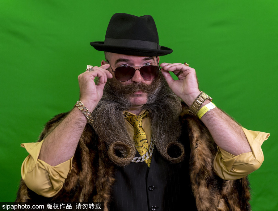 2017年世界留胡子錦標賽：哪款Freestyle你最愛？（組圖）