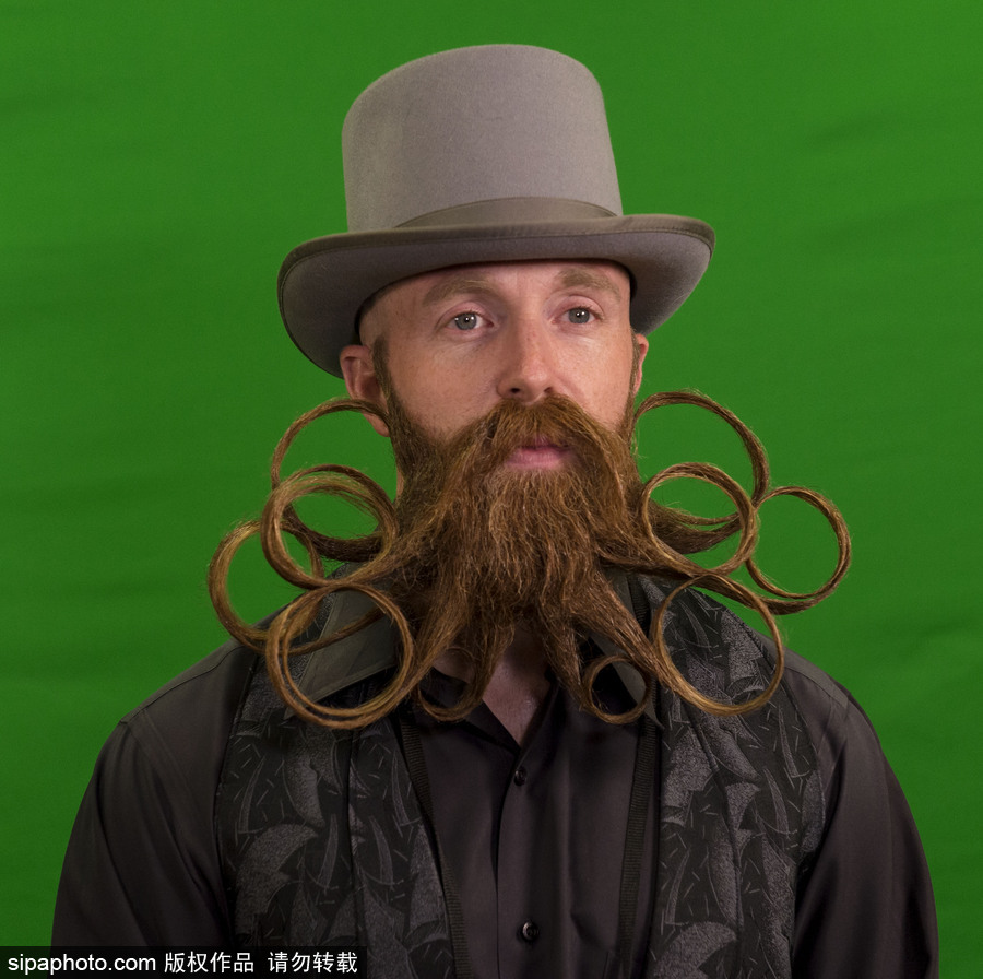 2017年世界留胡子錦標賽：哪款Freestyle你最愛？（組圖）