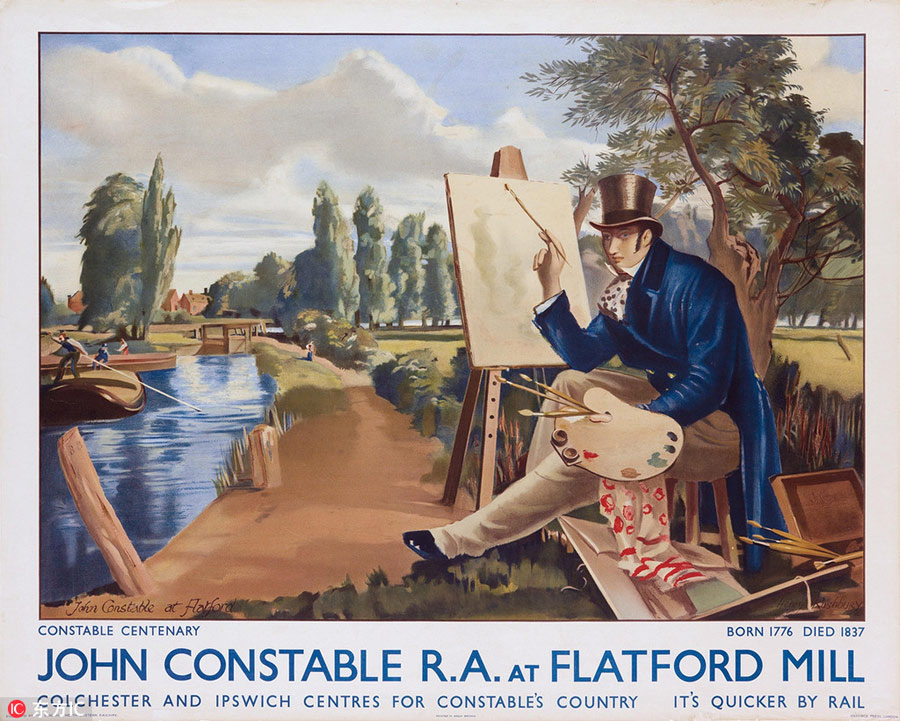 英國珍貴舊海報重現(xiàn)“日不落帝國”的黃金時代（組圖）