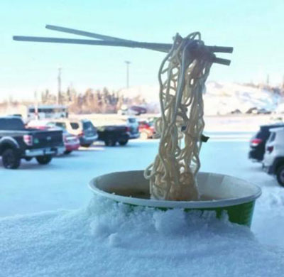 北半球的大雪，你來(lái)得太猛烈