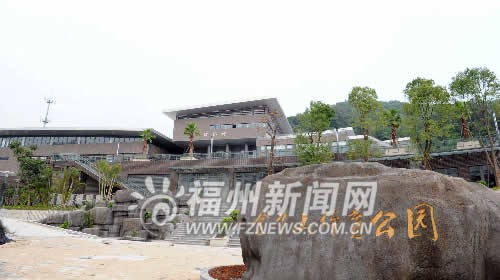 金牛山體育公園建設近尾聲　環山車道繞公園一周