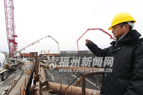 瑯岐閩江大橋完成主塔墩基礎施工　轉入塔座施工