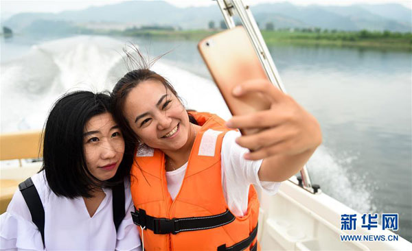 Cool way to woo visitors to Ji'an