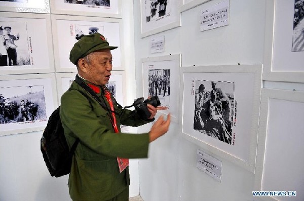 Korean war veterans attend photo festival in N. China