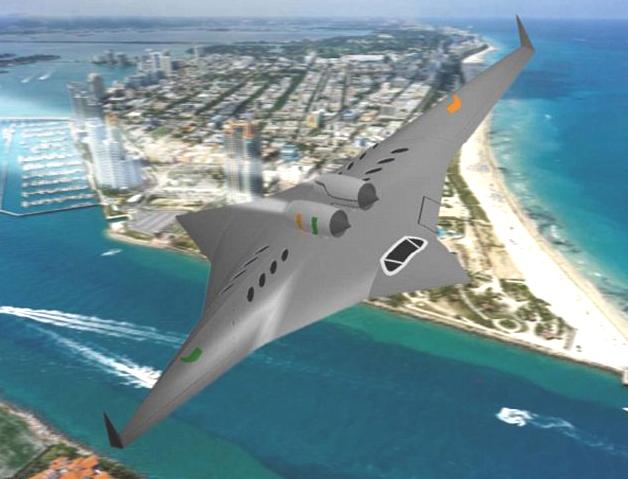 NASA invests in ninja plane<BR>超音速飛機(jī)仿忍者(圖)