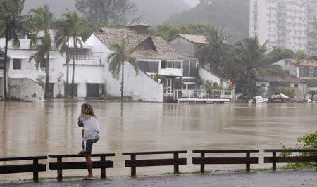 The worst rains in 30 years hit Rio de Janeiro