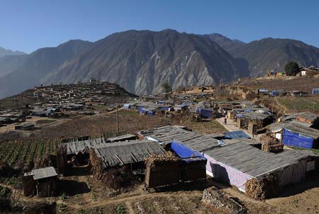 Qiang ethnic village reconstructed after May 12 earthquake
