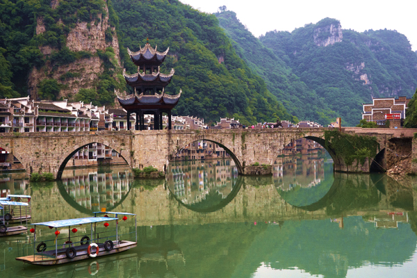 黔東南州鎮(zhèn)遠縣的祝圣橋