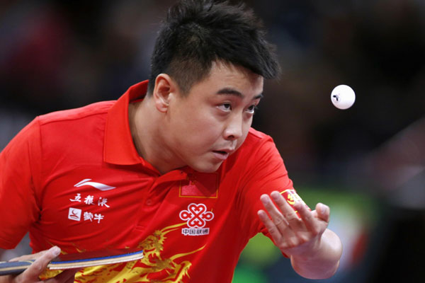 Chinese stars all advance at table tennis worlds