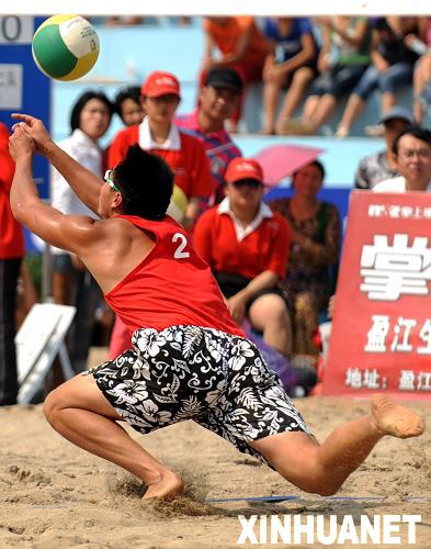 沙排全國巡回賽：解放軍隊(duì)包攬男女冠軍
