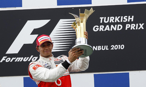 F1土耳其站紅牛內斗自殘 漢密爾頓首勝