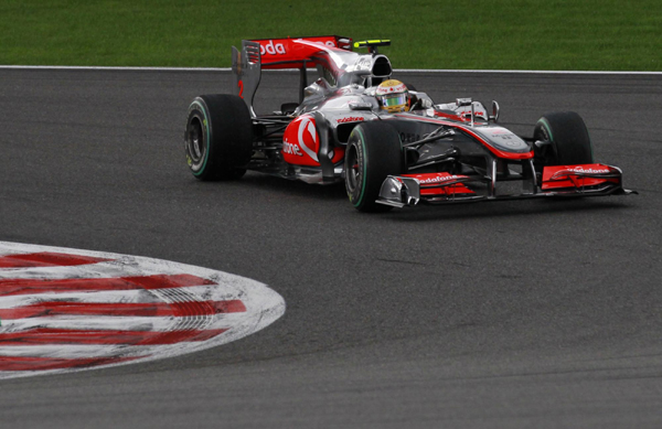 F1比利時(shí)站：漢密爾頓全程領(lǐng)先獲勝