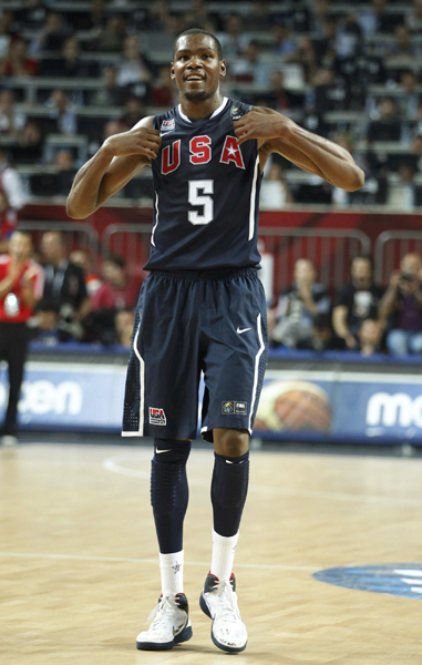 夢(mèng)九大勝土耳其 美國隊(duì)16年后重奪男籃世錦賽冠軍