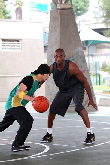 周杰倫戲耍科比