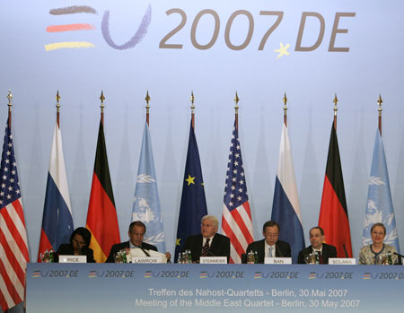 Middle East Quartet in Berlin