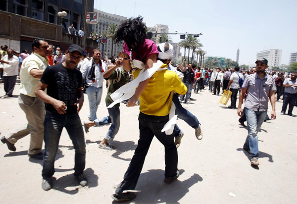 Egypt police clash with youths; over 1,000 hurt