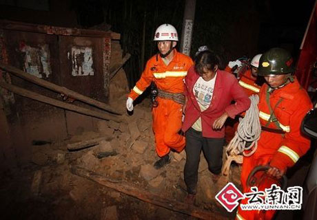 云南姚安發生6級地震 抗震救災工作有序進行[圖]