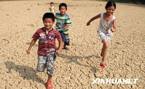 組圖：湖北孝感全力抗旱