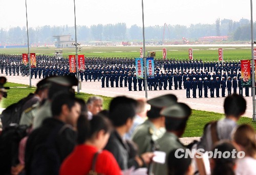 國慶閱兵訓練：