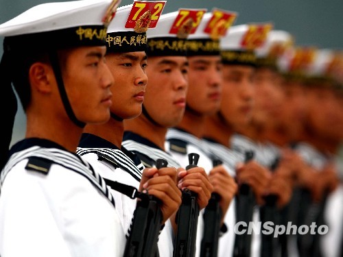 國慶閱兵訓練：