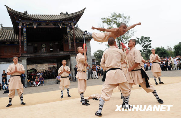 云南“官渡少林寺”正式掛牌[組圖]