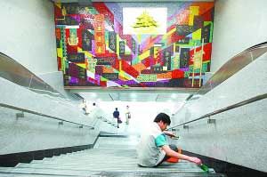 北京地鐵4號線上午10點開通(組圖)