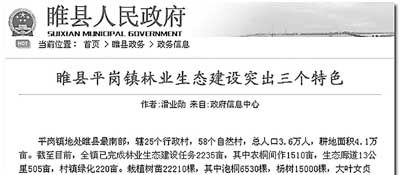 河南政績報告相同兩鄉鎮人員被批評處理