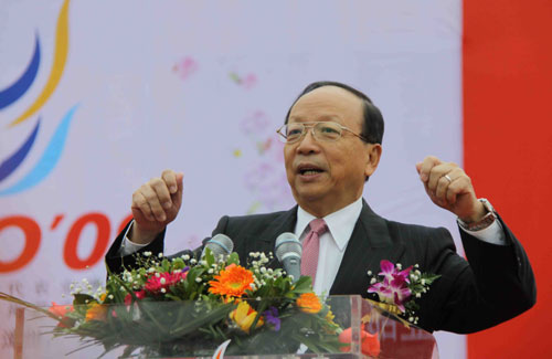 中國國民黨副主席蔣孝嚴：造福于兩岸農(nóng)業(yè)生產(chǎn)者
