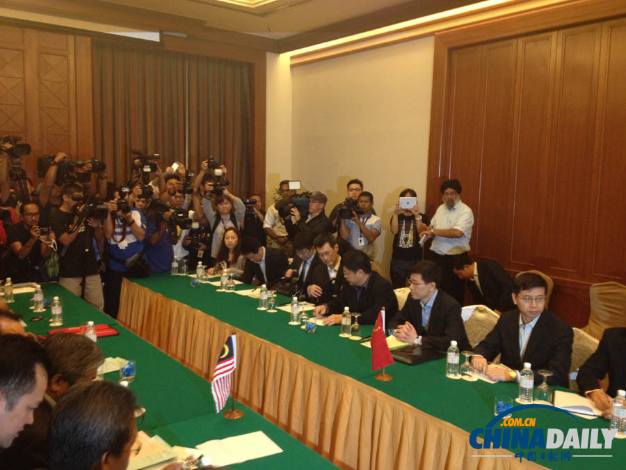 中國赴馬聯合工作組與馬來民航官員舉行閉門會議